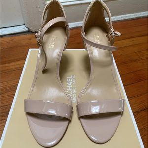 Brand New Micheal Kors Simone Mid Sandal heel 3in